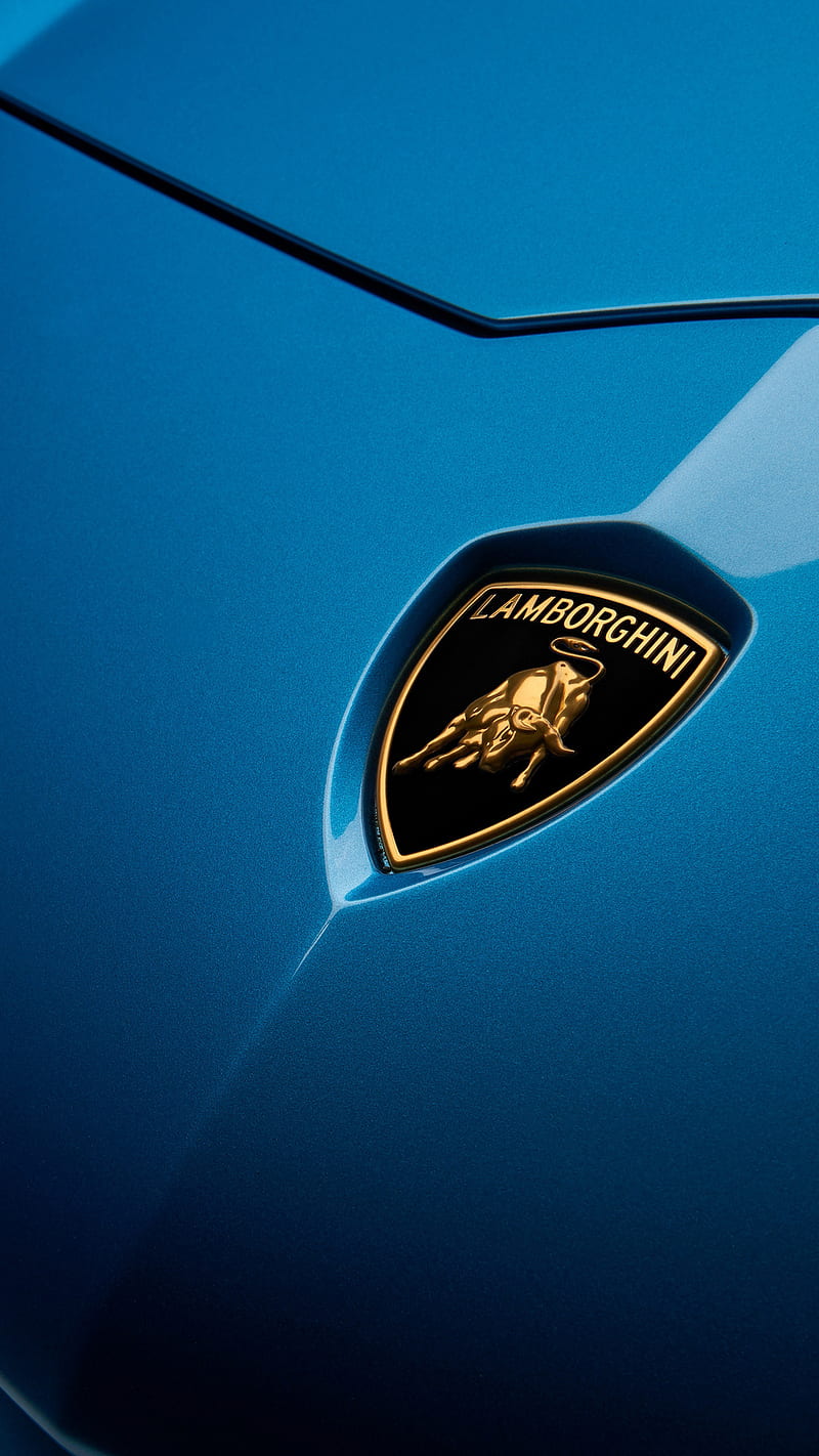 Cool Lamborghini Logo , lamborghini logo, brand logo, sports car, car, HD phone wallpaper