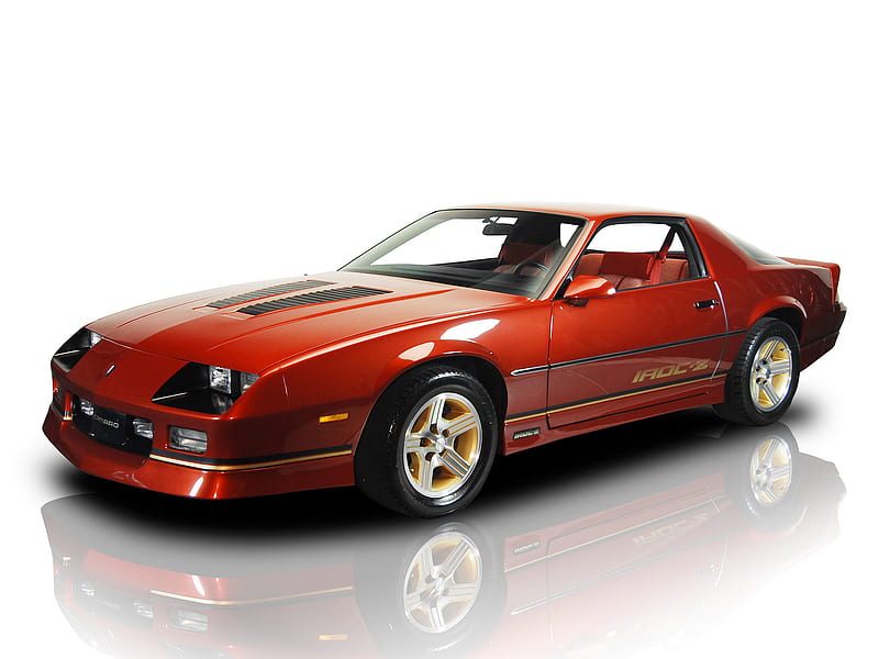 1987 Chevrolet Camaro IROC-Z, 3rd Gen, Coupe, V8, car, HD wallpaper