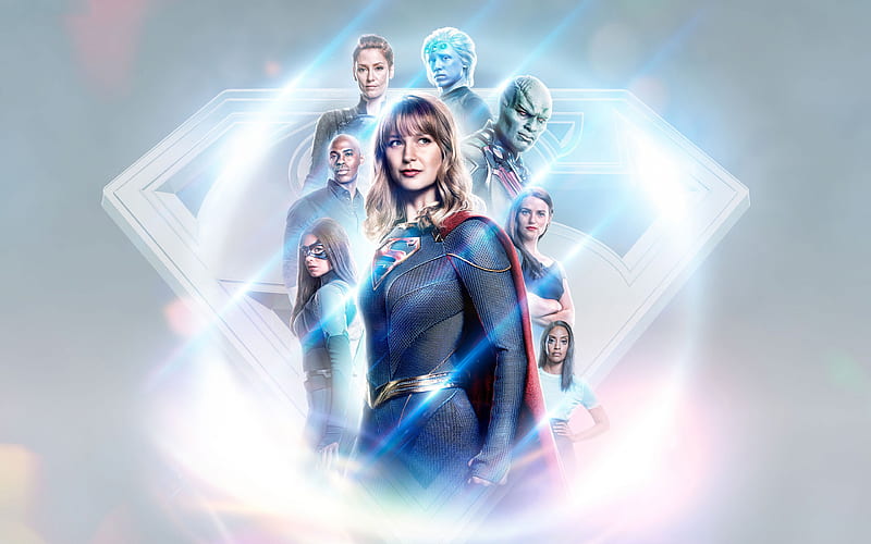 Supergirl, 2020 american tv series, promotional materials, poster, Melissa Benoist, HD wallpaper