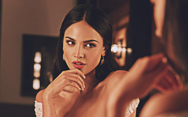 Eiza Gonzalez, 2021, mexican actress, portrait, Eiza Gonzalez Reyna, beauty, mexican celebrity, Eiza Gonzalez hoot, HD wallpaper