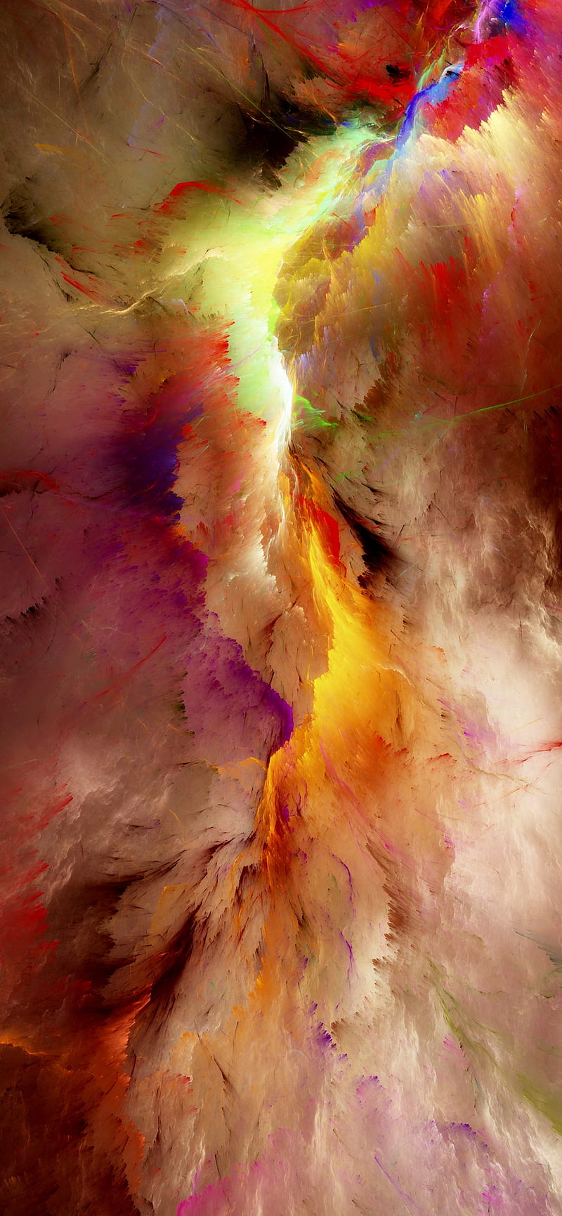 Explosion, color, colour, deep, dust, coloured, desenho, abstract, nostalgija, HD phone wallpaper