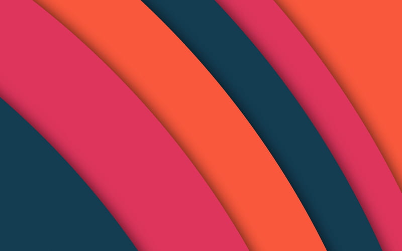 colorful material design, circles, android, lollipop, geometric shapes, creative, strips, geometry, colorful backgrounds, material design, HD wallpaper