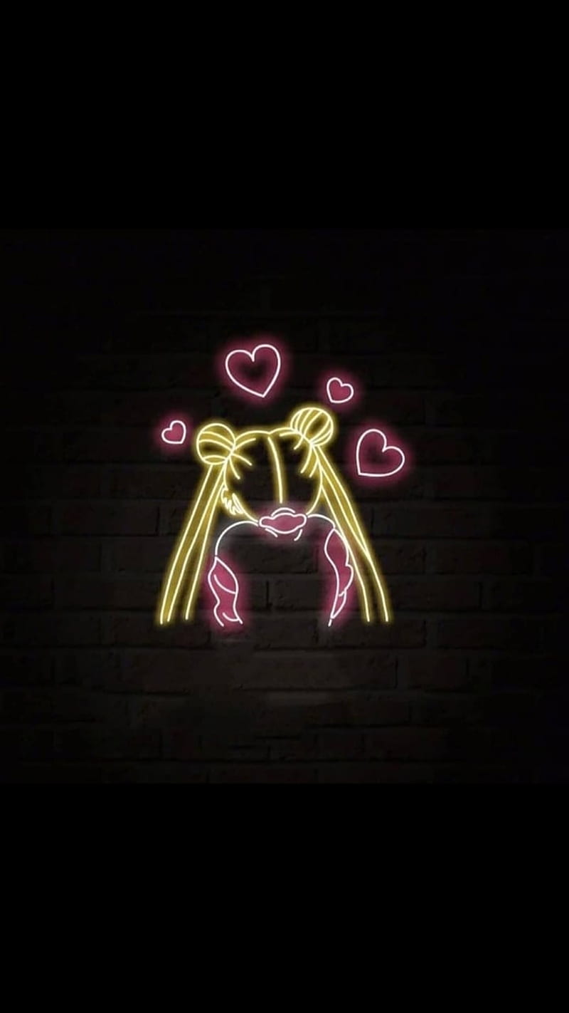 Anime Pretty Girl LED Neon Sign - Neon Mfg.