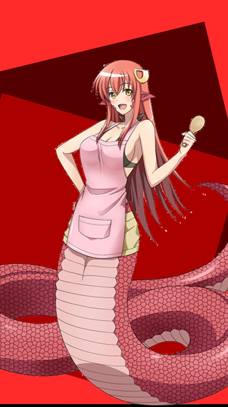 Miia Ecchi Girl Harem Lamia Mia Monster Musume Snake Waifu Hd Phone Wallpaper Peakpx