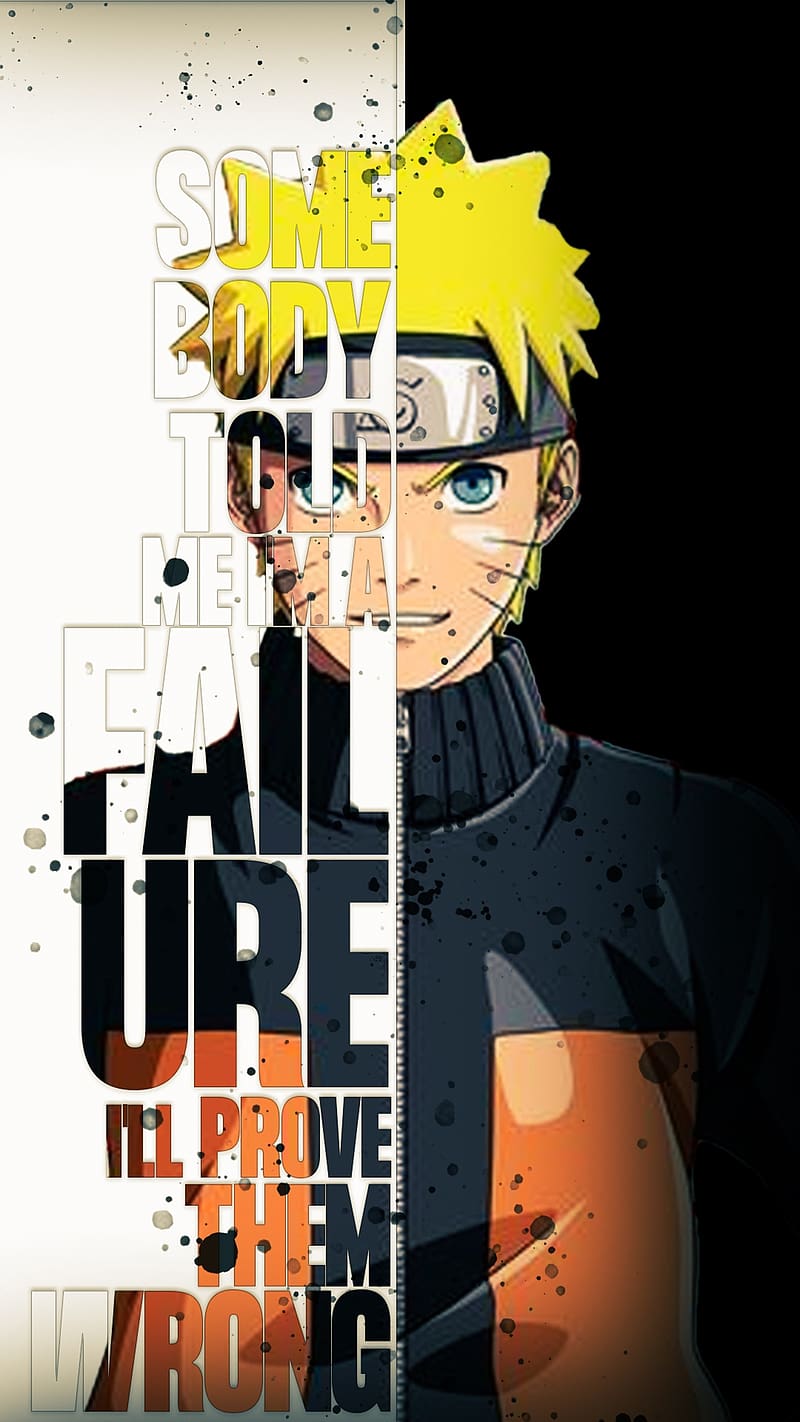 Naruto Live Quotes, naruto live, quotes, anime, animation, uzumaki, HD phone wallpaper