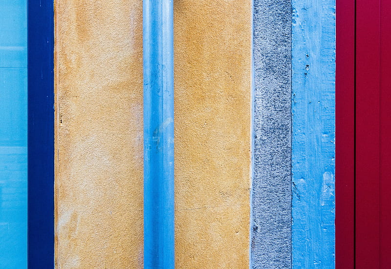wall, lines, multicolored, vertical, texture, HD wallpaper