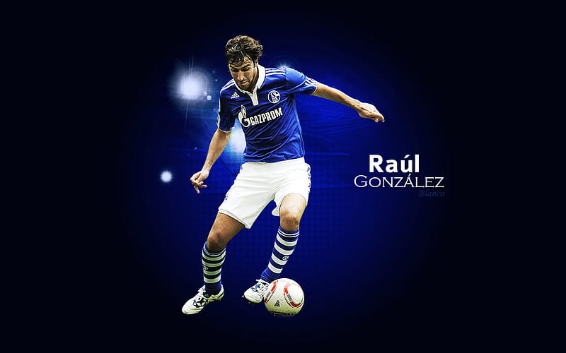 Soccer, Raúl González Blanco, FC Schalke 04, HD wallpaper