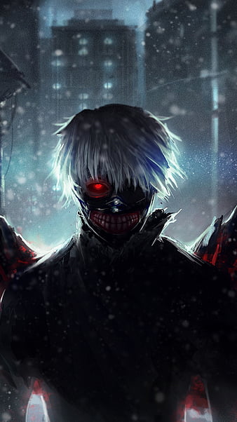 Download wallpaper 240x320 tokyo ghoul, dark, anime boy, artwork, old mobile,  cell phone, smartphone, 240x320 hd image background, 18584