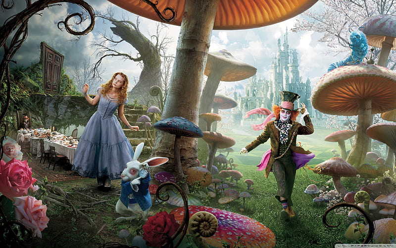 Alice in Wonderland Movie 03, HD wallpaper