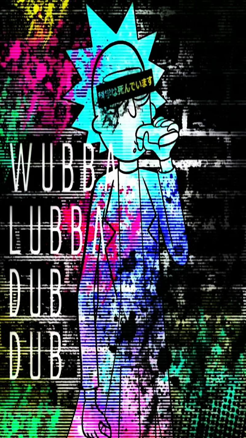 Wubb Lubba Dub Dub, rick, rick and morty wubb a lubba dub dub, HD phone wallpaper
