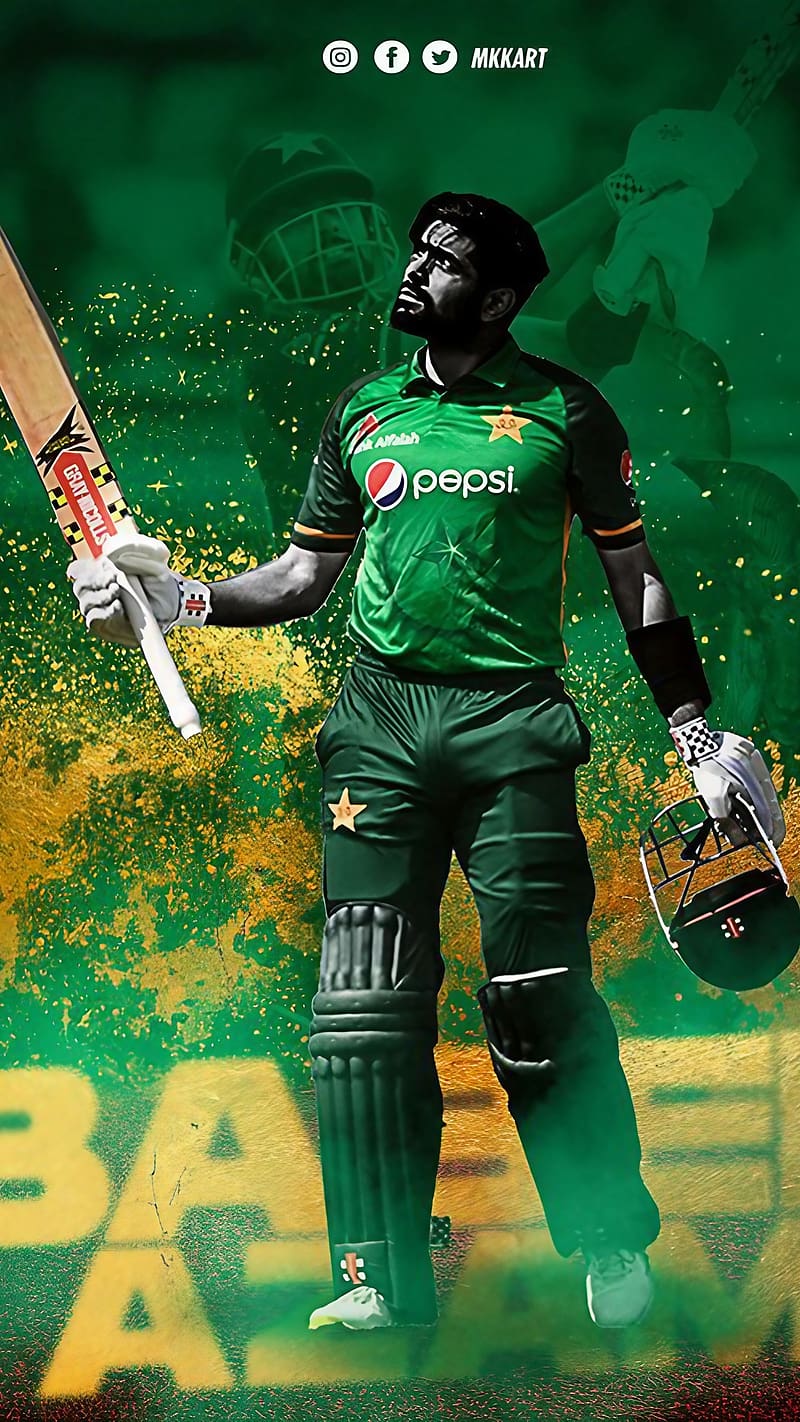 India Pakistan Cricket, cricketer babar azam, cricketer, babar azam, HD phone wallpaper