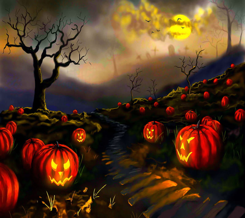 Happy Halloween, halloween, happy, HD wallpaper
