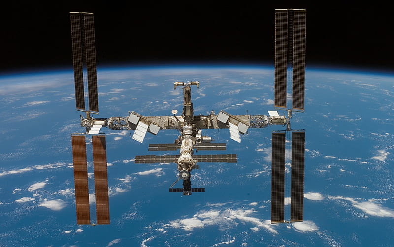 ISS, orbit, manned, space station, HD wallpaper