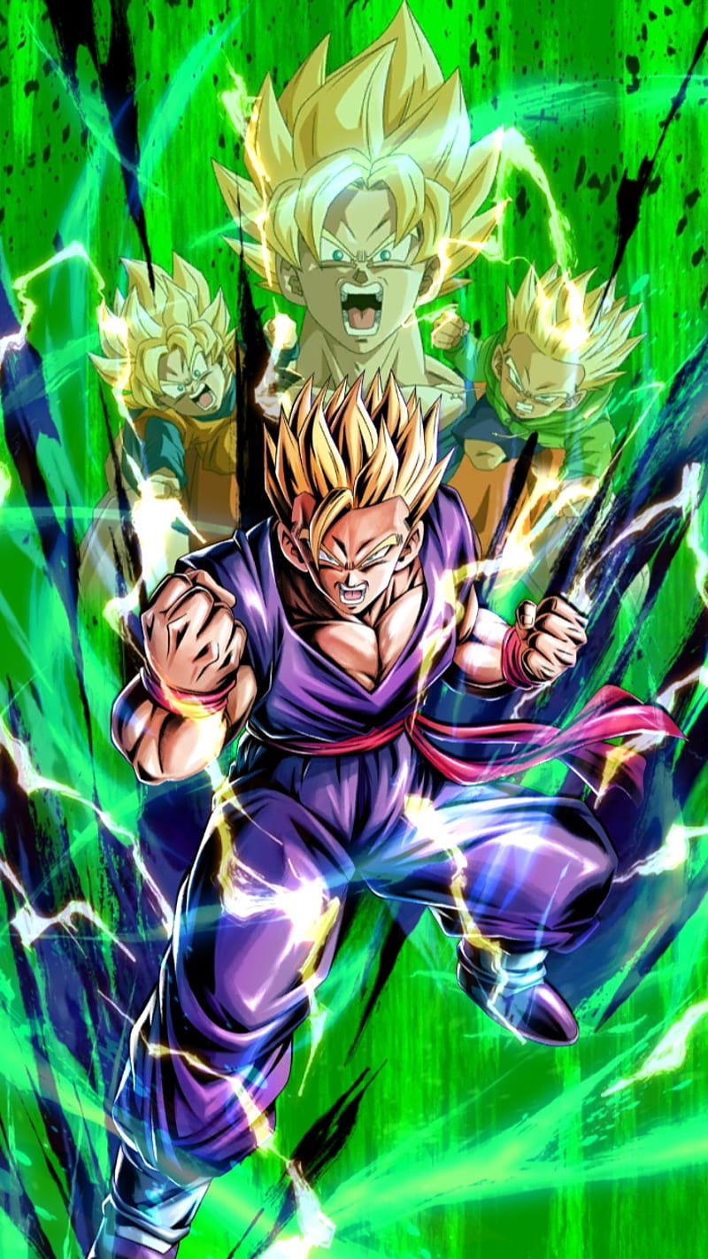 Gohan, dragon ball, super sayin, HD phone wallpaper