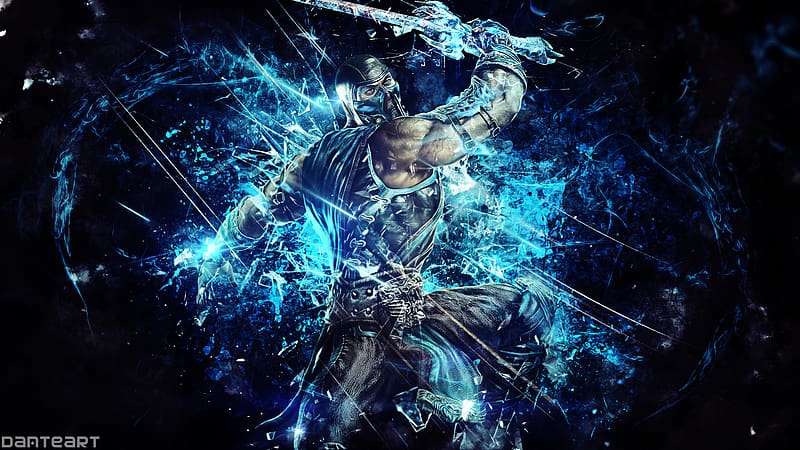 4k Mortal Kombat Sub Zero xbox games wallpapers, ps games