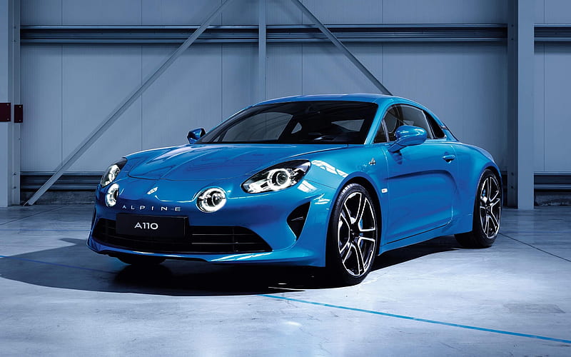 Renault Alpine A110, 2019 cars, sportcars, new Alpine A110, french cars, Renault, HD wallpaper