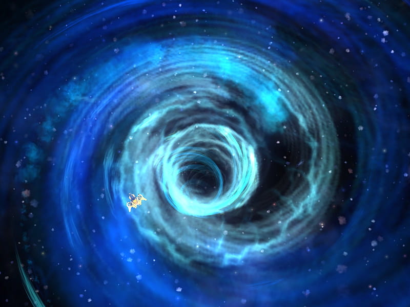 Black Hole in Spore, space, video game, game, abstract, spore, HD wallpaper