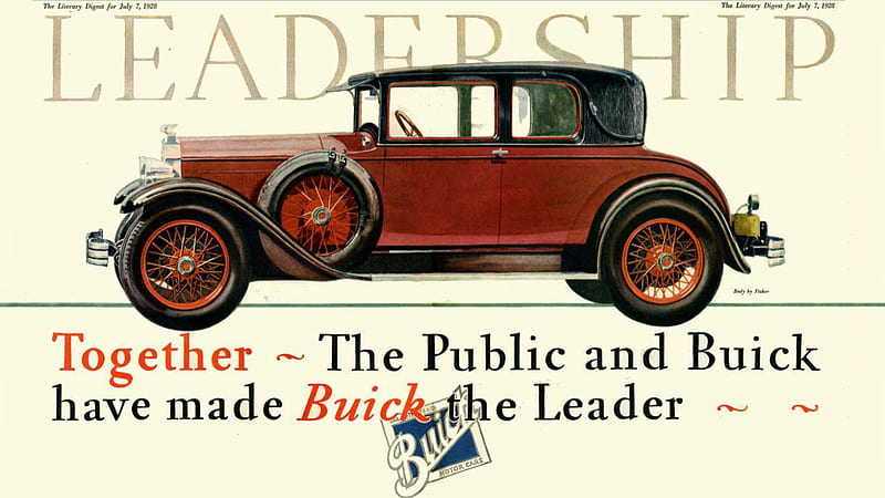1927 Vintage Buick ad, carros, art, , automobiles, buick emblem, 1927 buick, vintage, HD wallpaper