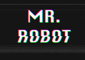 Download wallpaper 1280x2120 mr. robot, glitch art, tv series