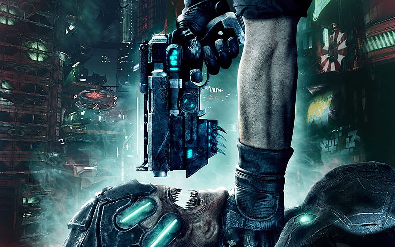 Prey, 2017 poster, sci-fi computer game, HD wallpaper