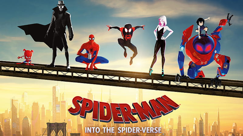 spider-man: into the spider verse, animation, Movies, HD wallpaper