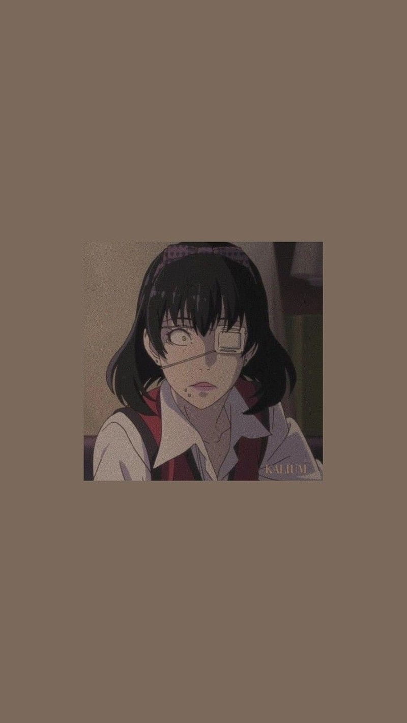 Midari Ikishima Kakegurui Wallpalper  Anime papel de parede iphone Anime  kawaii Anime