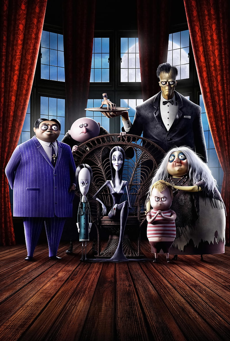 The Addams Family 2019 Movie, HD phone wallpaper