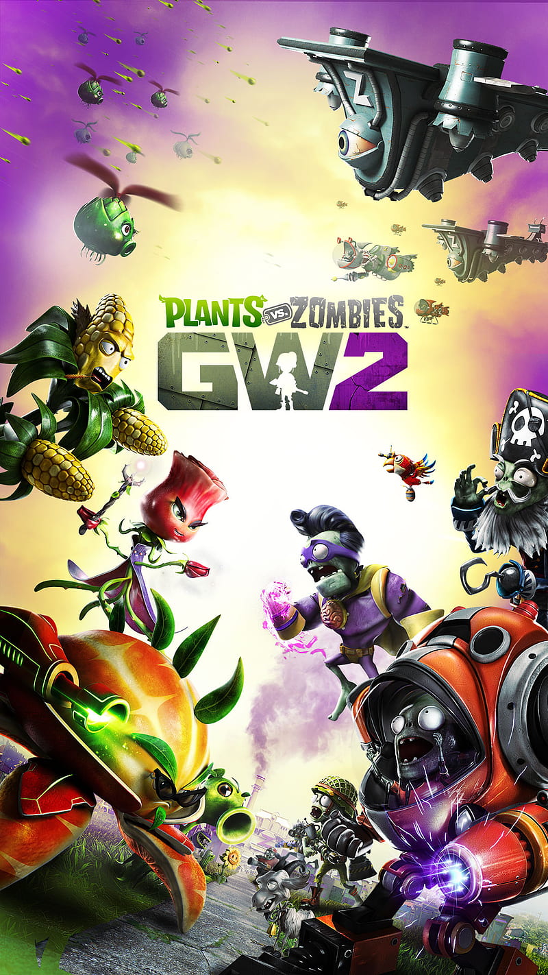 Plantsxzombies gw2, juegos, gw2, plantas, zombies, Fondo de pantalla de  teléfono HD | Peakpx