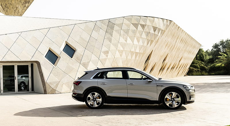 2019 Audi e-tron (Color: Siam Beige) - Side , car, HD wallpaper