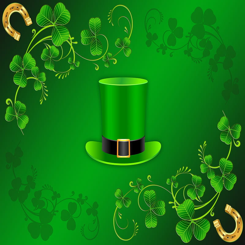 St Patricks, holiday, ireland, irish, leprechaun, patrick, shamrock, HD phone wallpaper