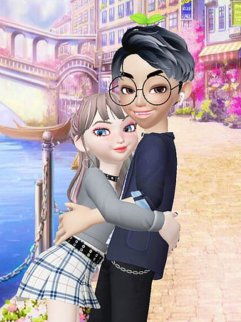 American and Korean, boy, couple, cute, girl, love, zepeto, HD phone  wallpaper | Peakpx