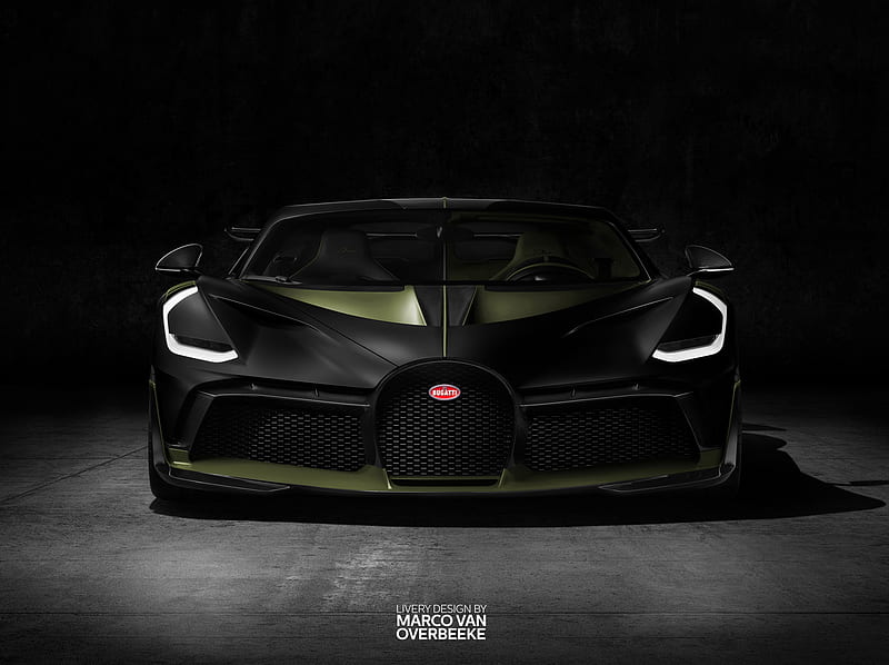 Black And Green Bugatti Divo, Cars, , , Background, and, HD wallpaper