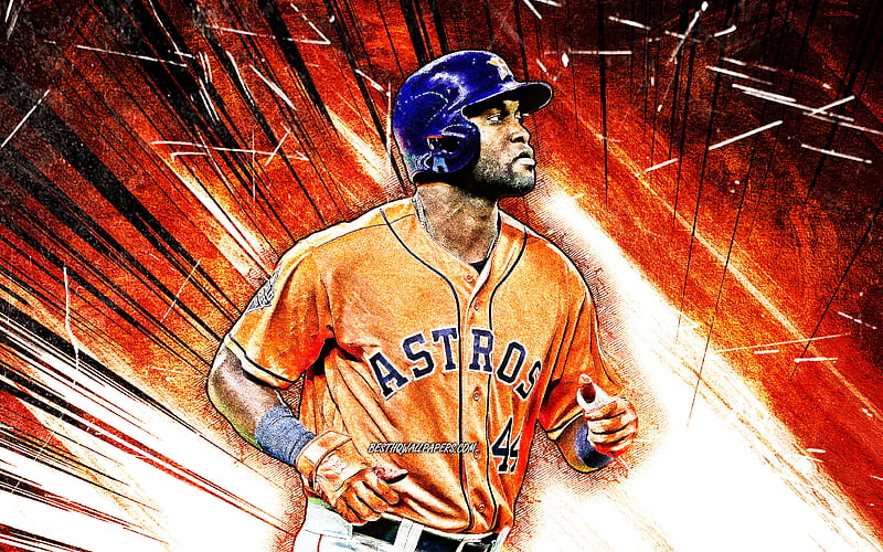 Yordan Alvarez MLB, Houston Astros, baseman, baseball, Yordan Ruben Alvarez,  HD wallpaper