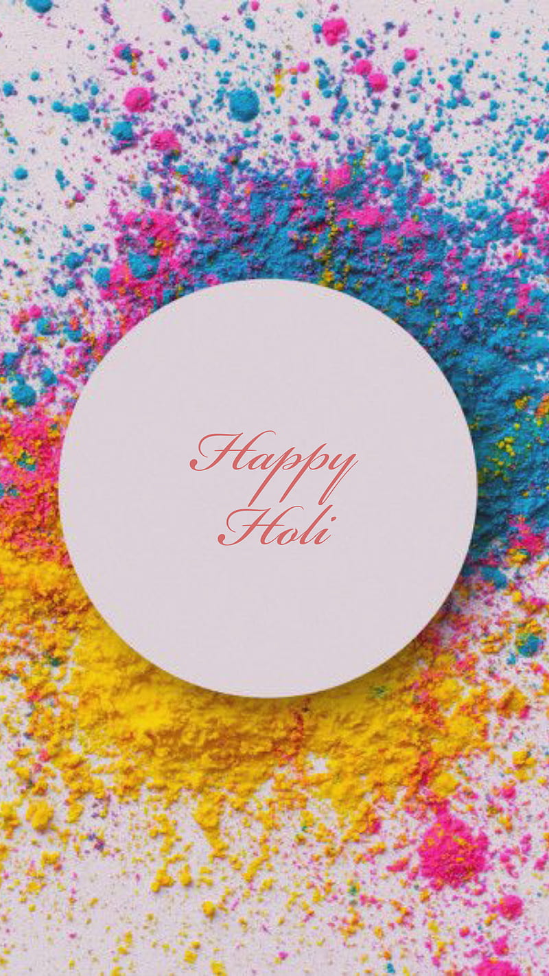 Holi, color, festival, happiness, HD phone wallpaper