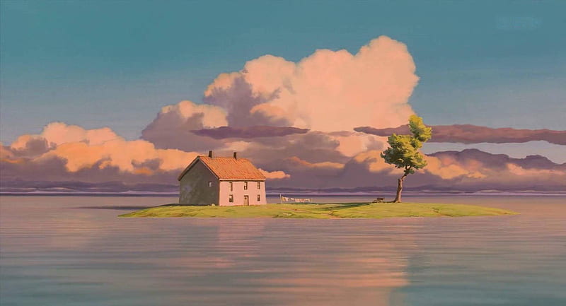 Spirited Away House On An Island, Spirited Away Duck, HD wallpaper