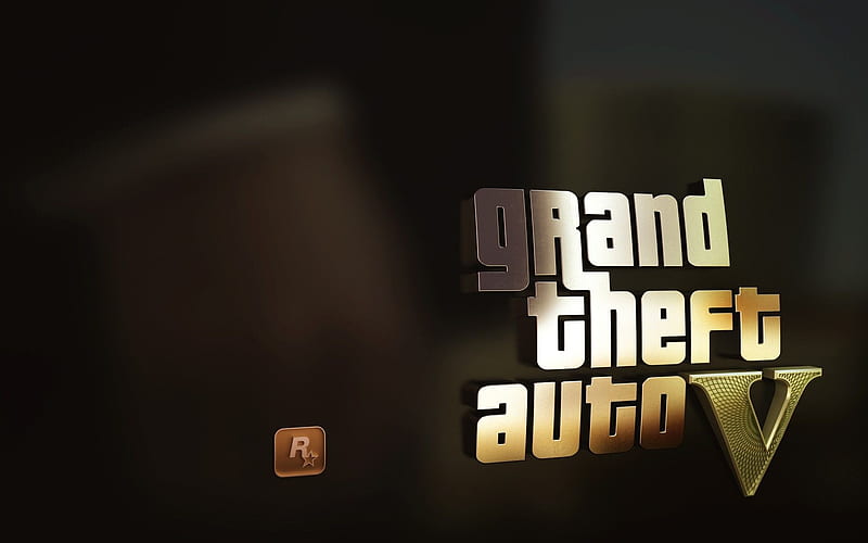 Gta 5 Gold-2013 Game, HD wallpaper