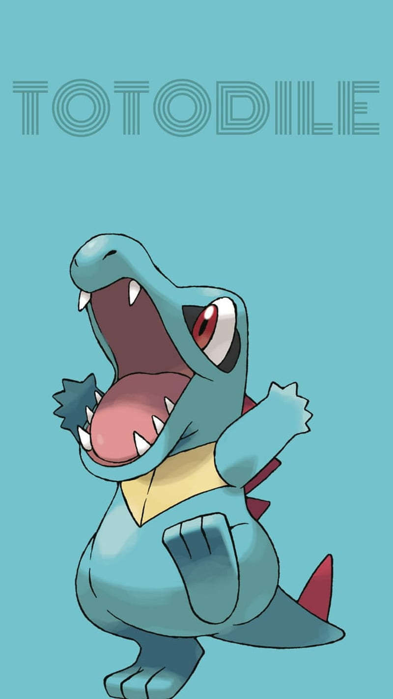 shemii-draws: A totodile for you - Smiling Performer