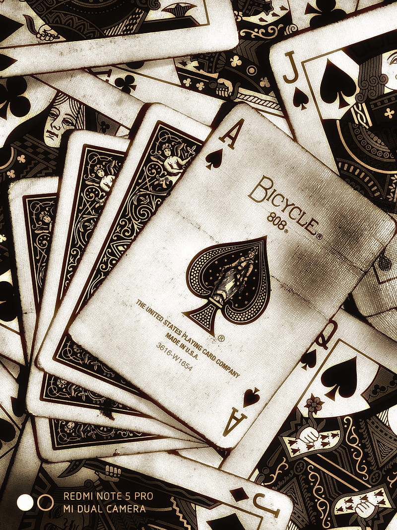 Cards, card, ace, dollar, aces, supreme, spades, vintage, os, space, HD phone wallpaper