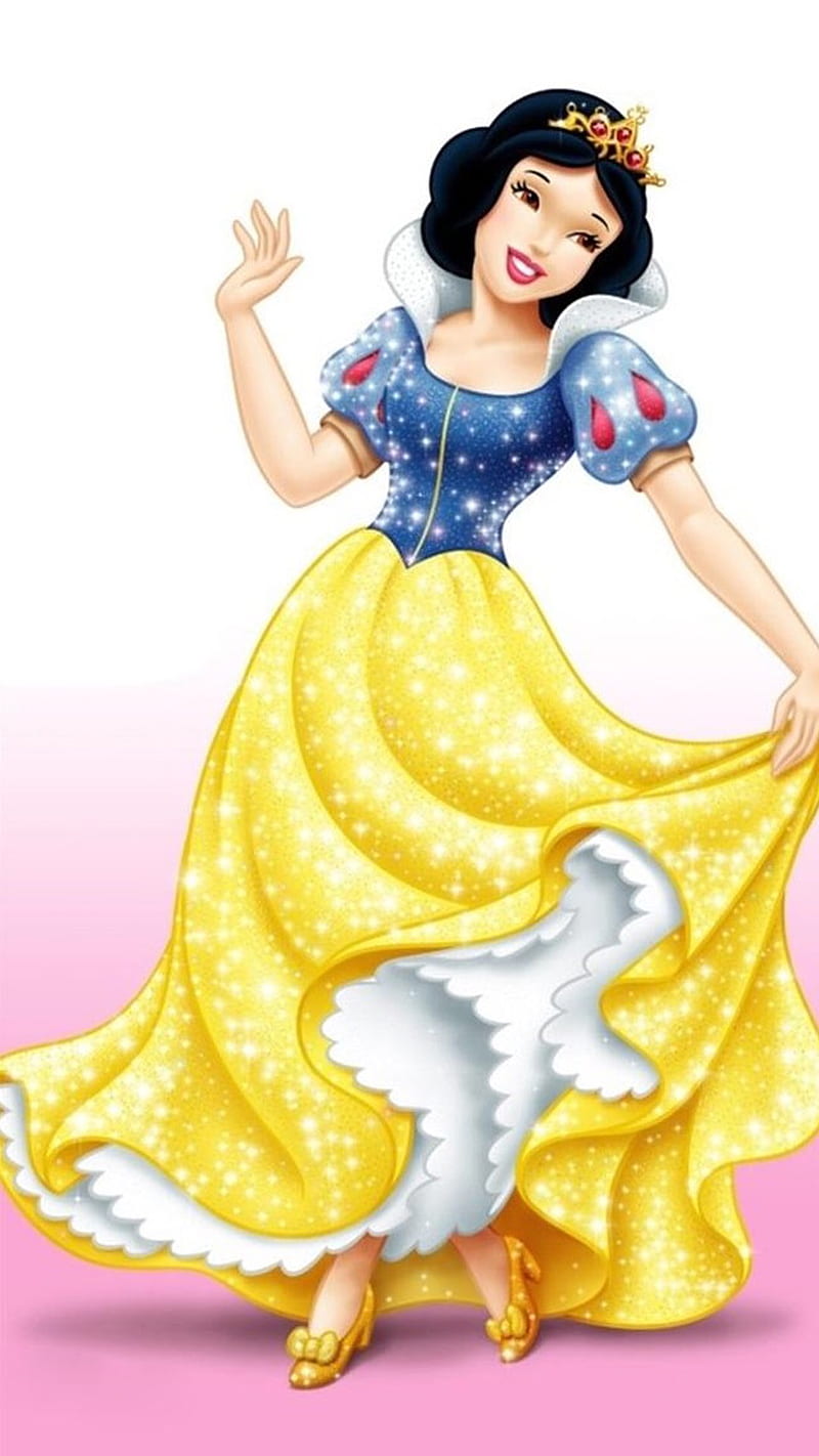 Download A cute Disney Princess with an aesthetic background Wallpaper