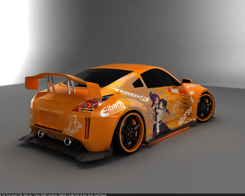 Nissan 350z Anime Car Hd Wallpaper Peakpx 6652