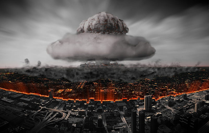 Nuclear Devastation, A Bomb, H Bomb, MAD, HD wallpaper