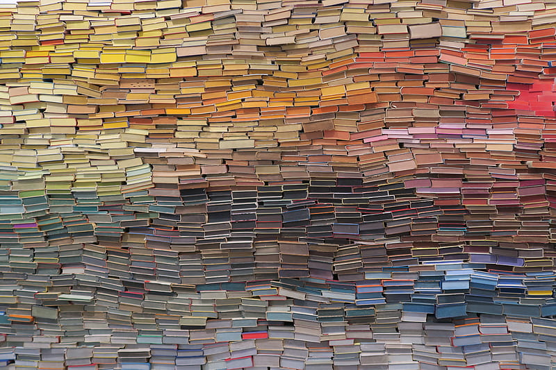 5K free download | Books, colorful, library, HD wallpaper | Peakpx