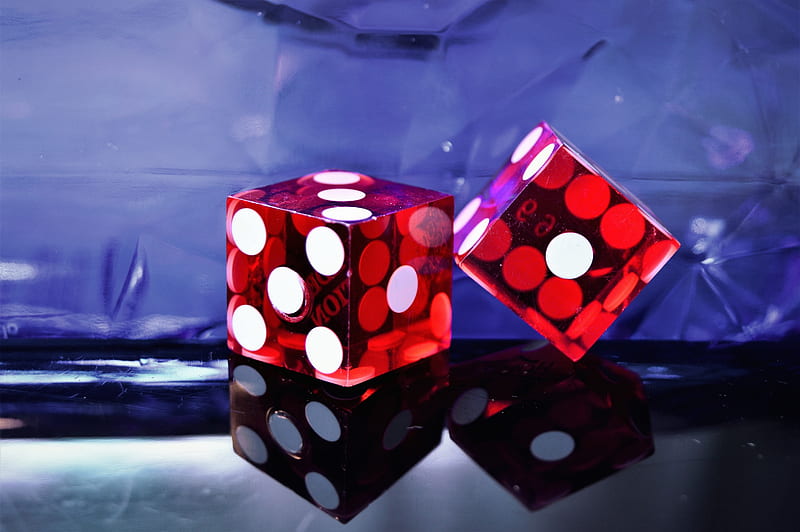 red dice, HD wallpaper