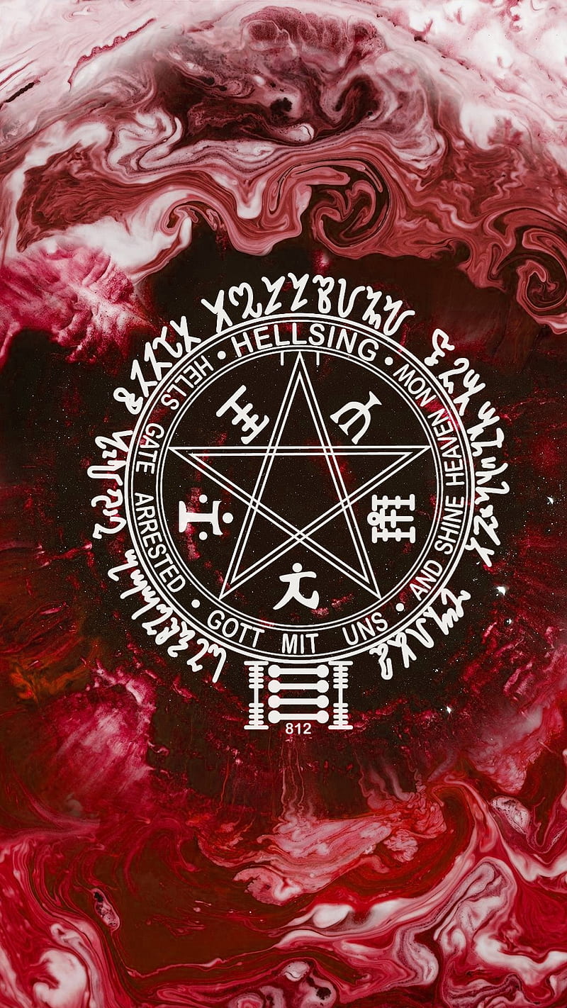 Hellsing ultimate, hellsing, logo, star, ultimate, HD phone wallpaper