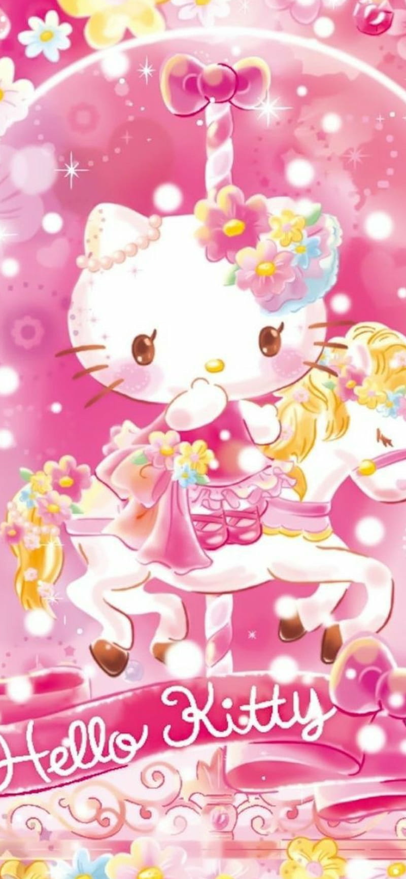 HELLO KITTY  Hello kitty backgrounds, Pink hello kitty, Hello kitty  wallpaper