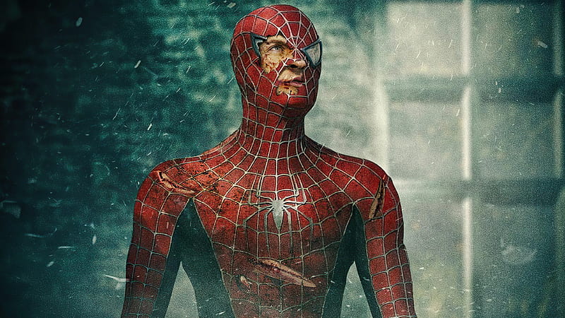 Tobey Maguire Spiderman , spiderman, superheroes, artist, artwork, digital-art, HD wallpaper