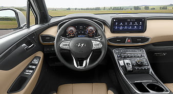 2021 Hyundai Santa Fe - Interior, Cockpit , car, HD wallpaper