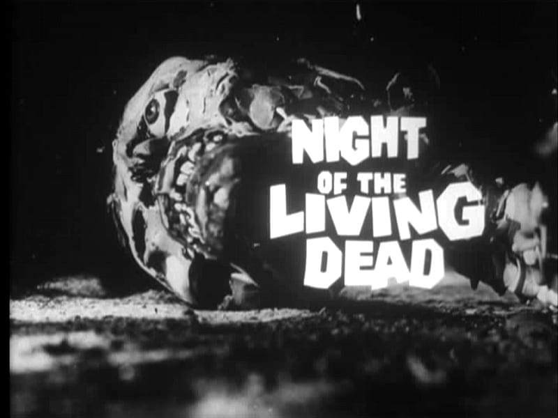 Night Of The Living Dead, horror, movie, bw, zombie, HD wallpaper