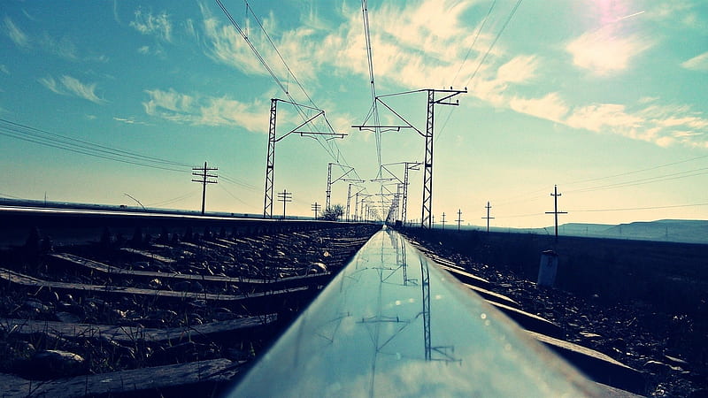 railway track-Trains and Railway Series, HD wallpaper
