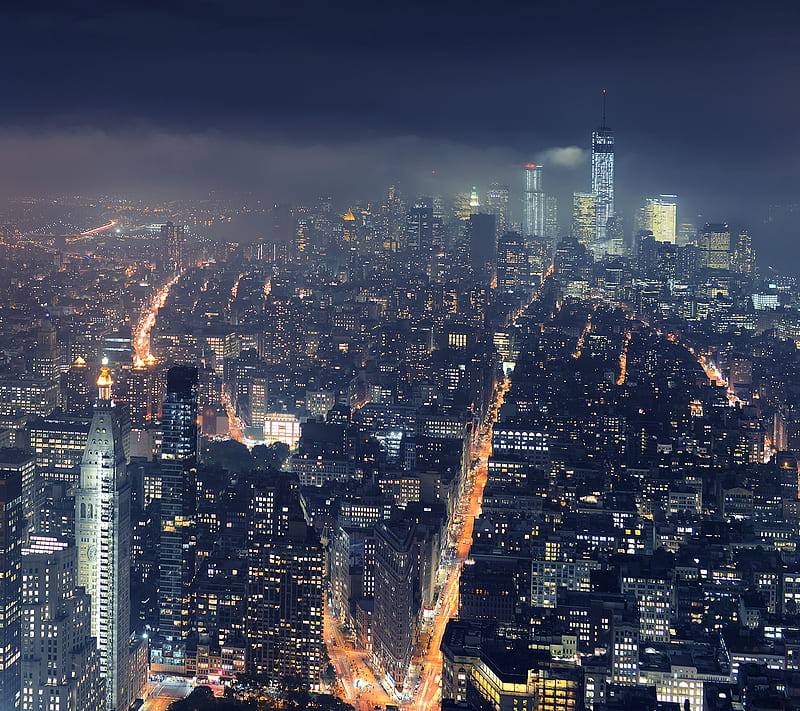 Gotham City, night, HD wallpaper